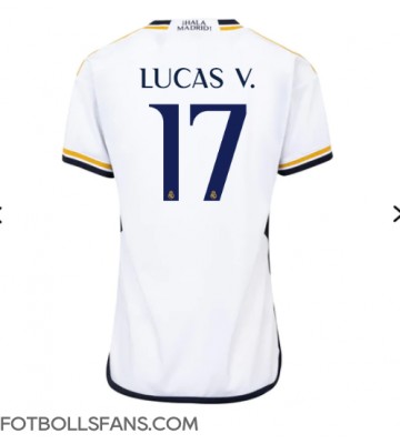 Real Madrid Lucas Vazquez #17 Replika Hemmatröja Damer 2023-24 Kortärmad